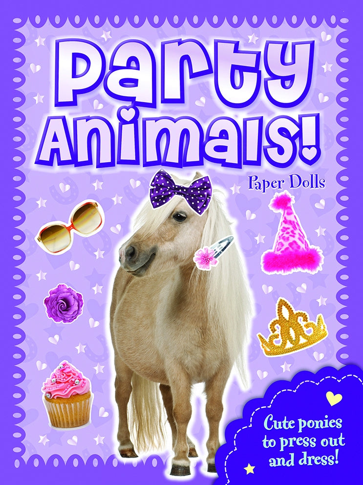 Party Animals Pony Paper Dolls
