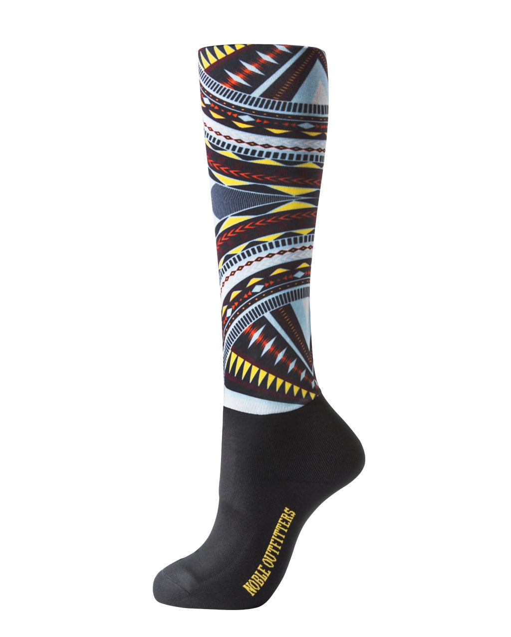 Noble Equestrian Over the Calf Peddies- Women's Print