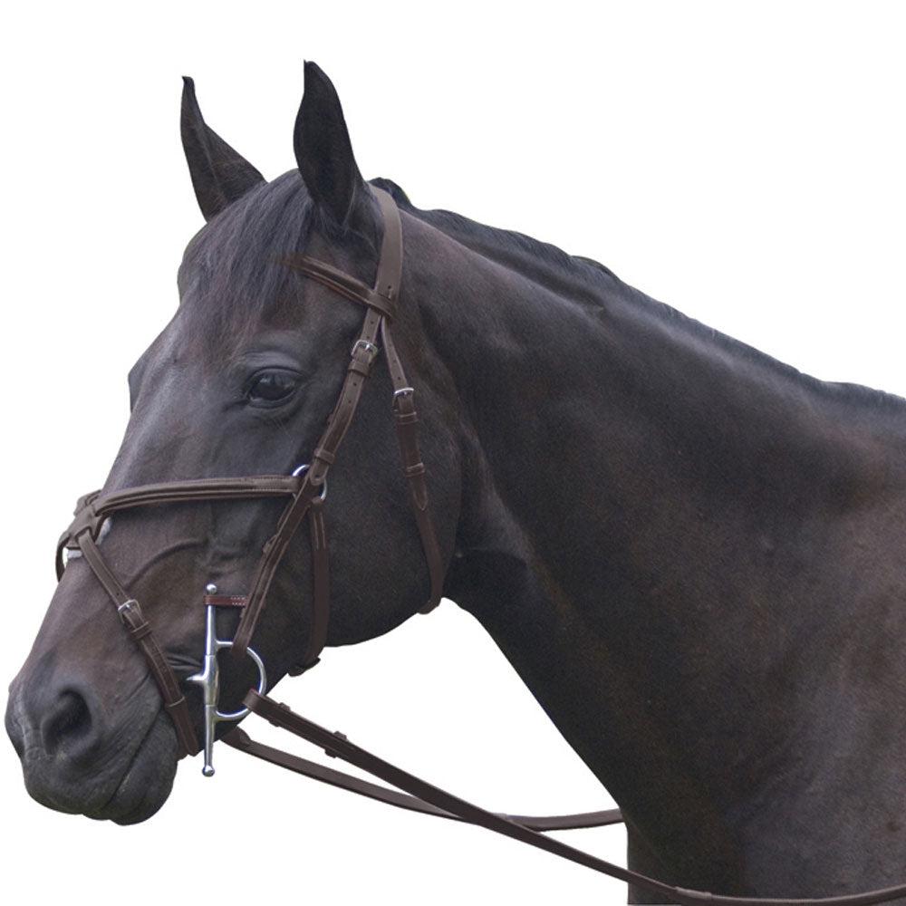 Exselle Elite Plain Raised Jumper Bridle