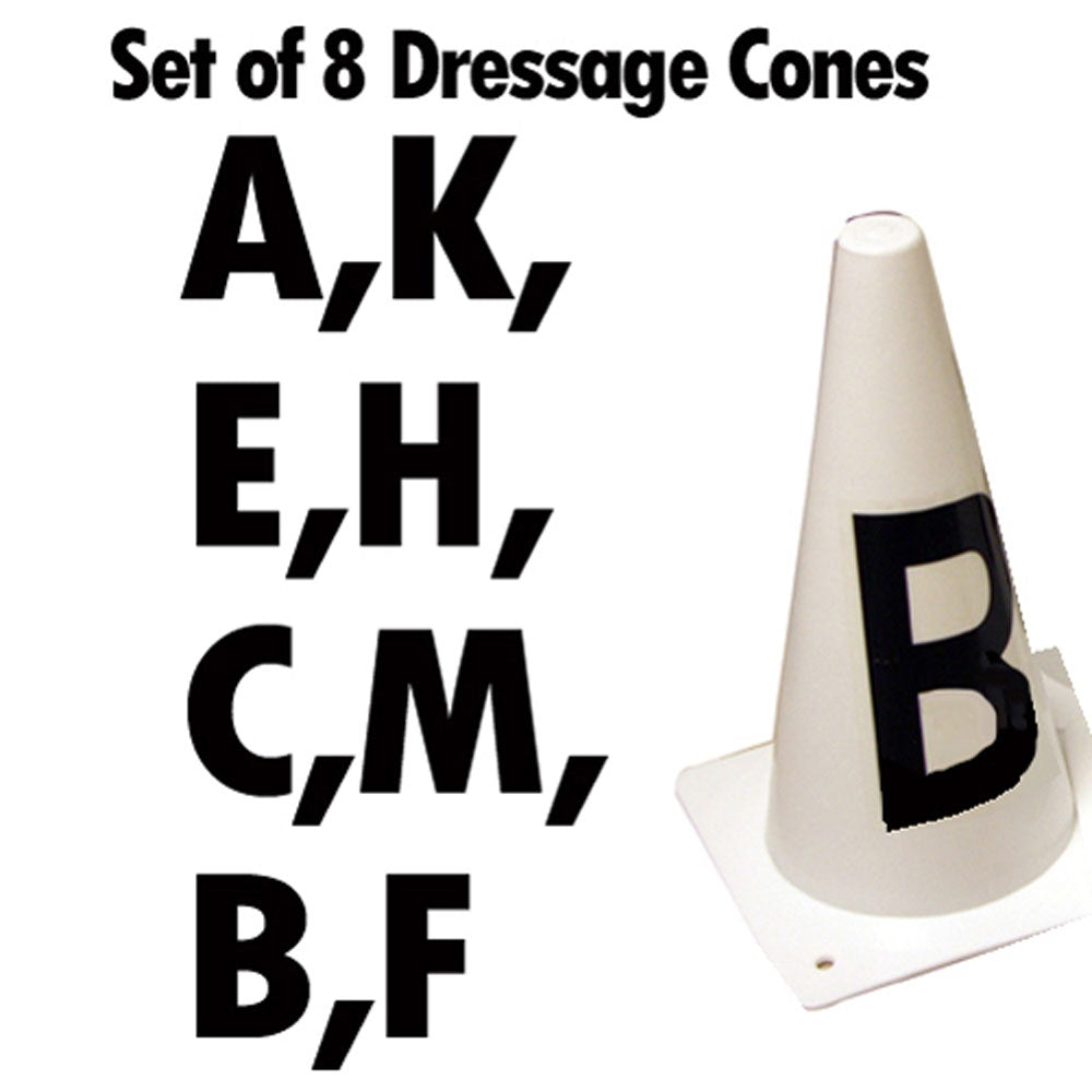 Dressage Letter Cones - Set of 8