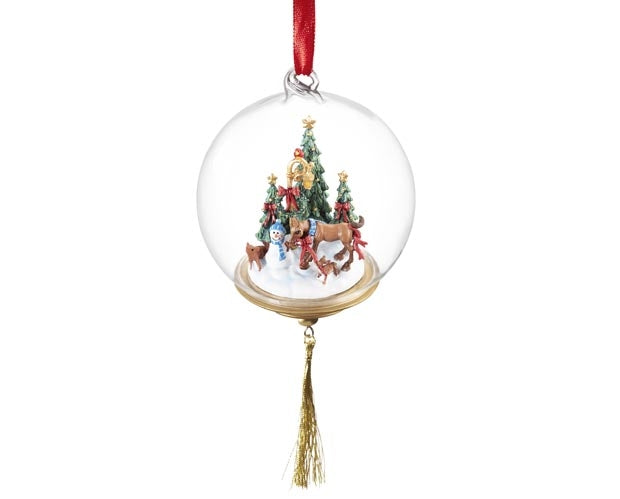 Breyer 2014 First Holiday Glass Globe Ornament