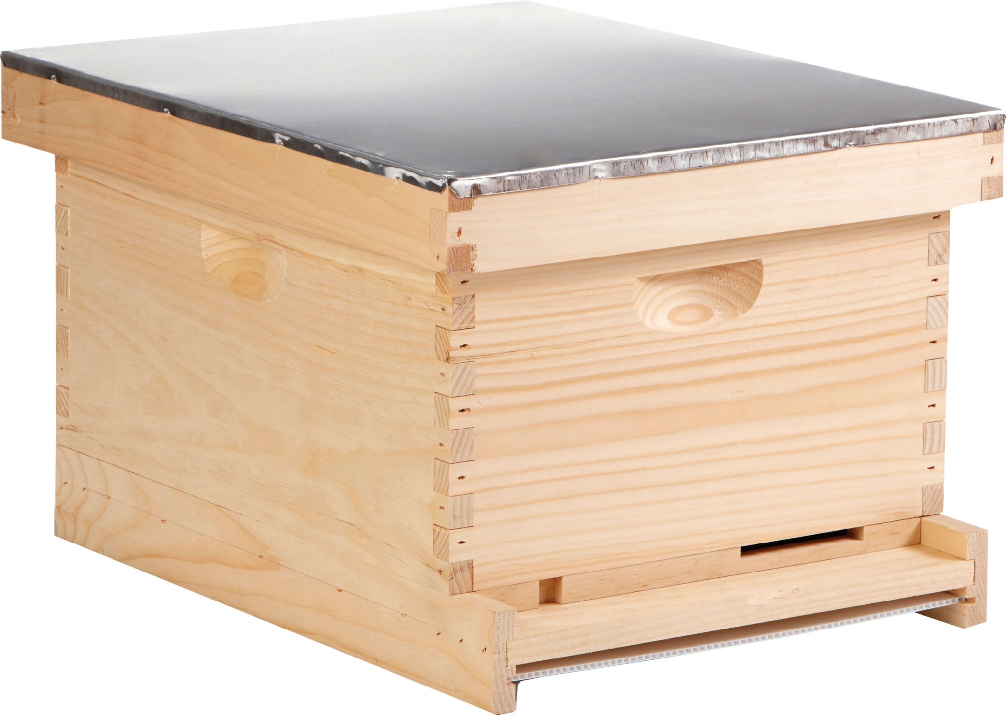 Miller Mfg Complete Bee Hive 10Frame Natural Pine