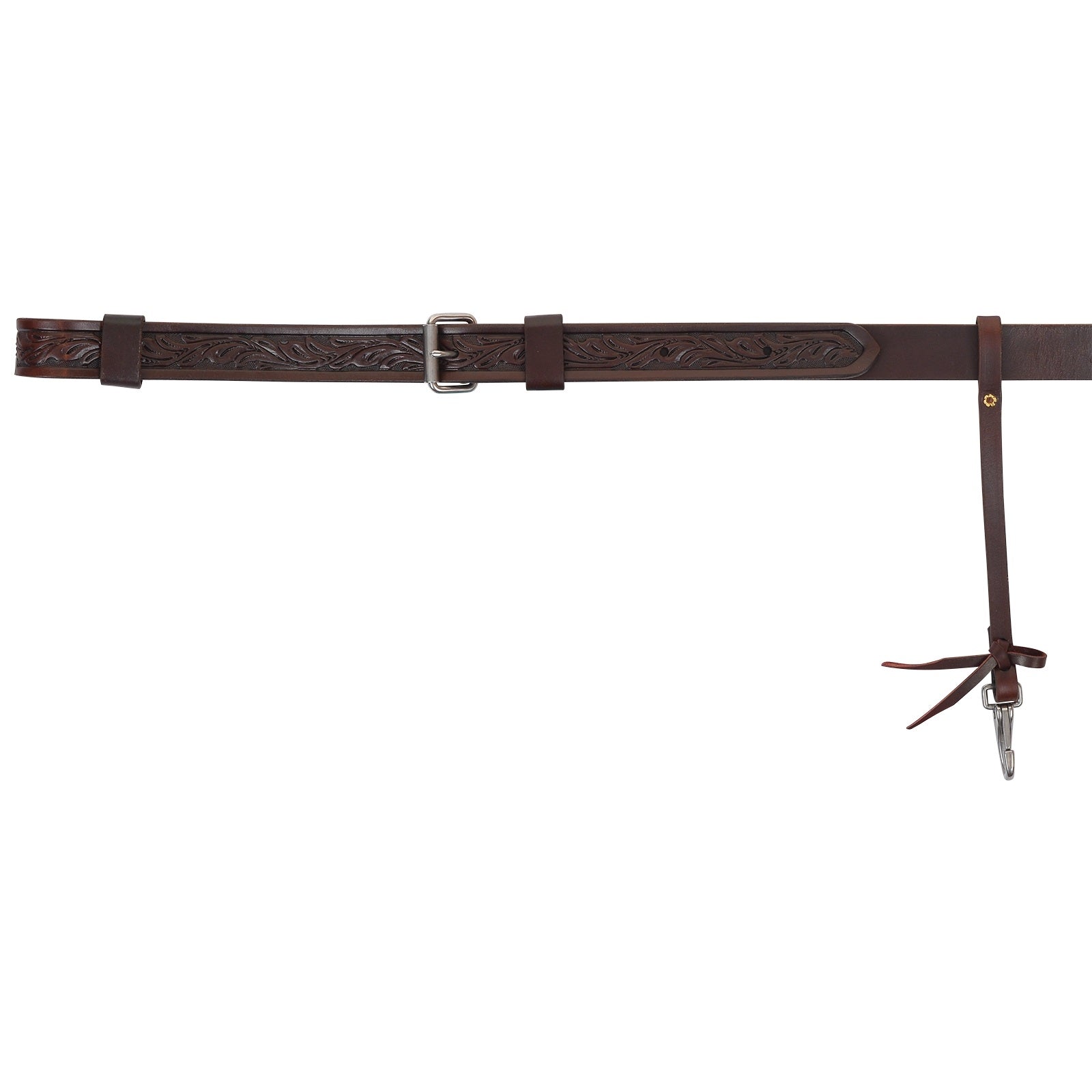 Circle Y Floral Flank Cinch