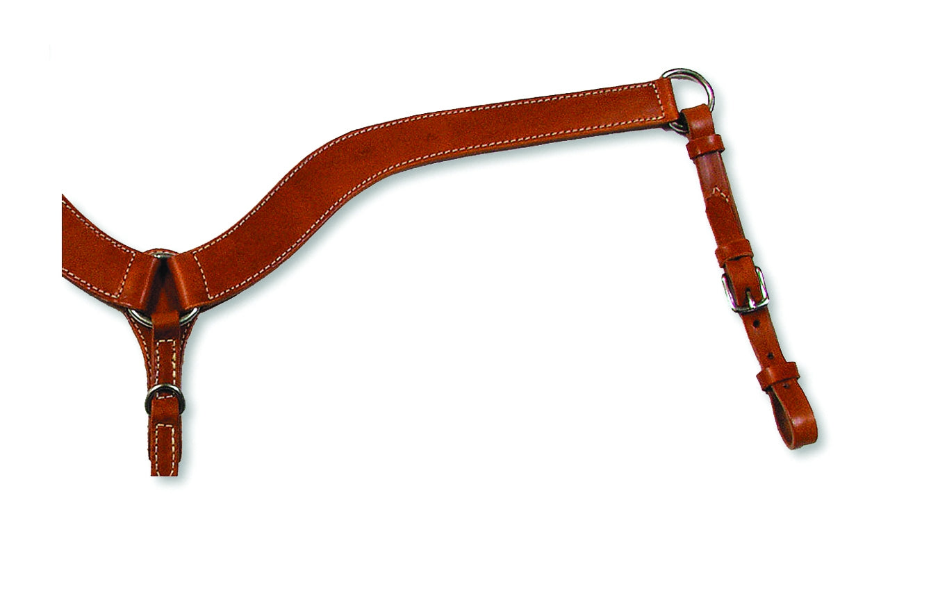 Circle Y No Choke Tapered Smooth Breast Collar