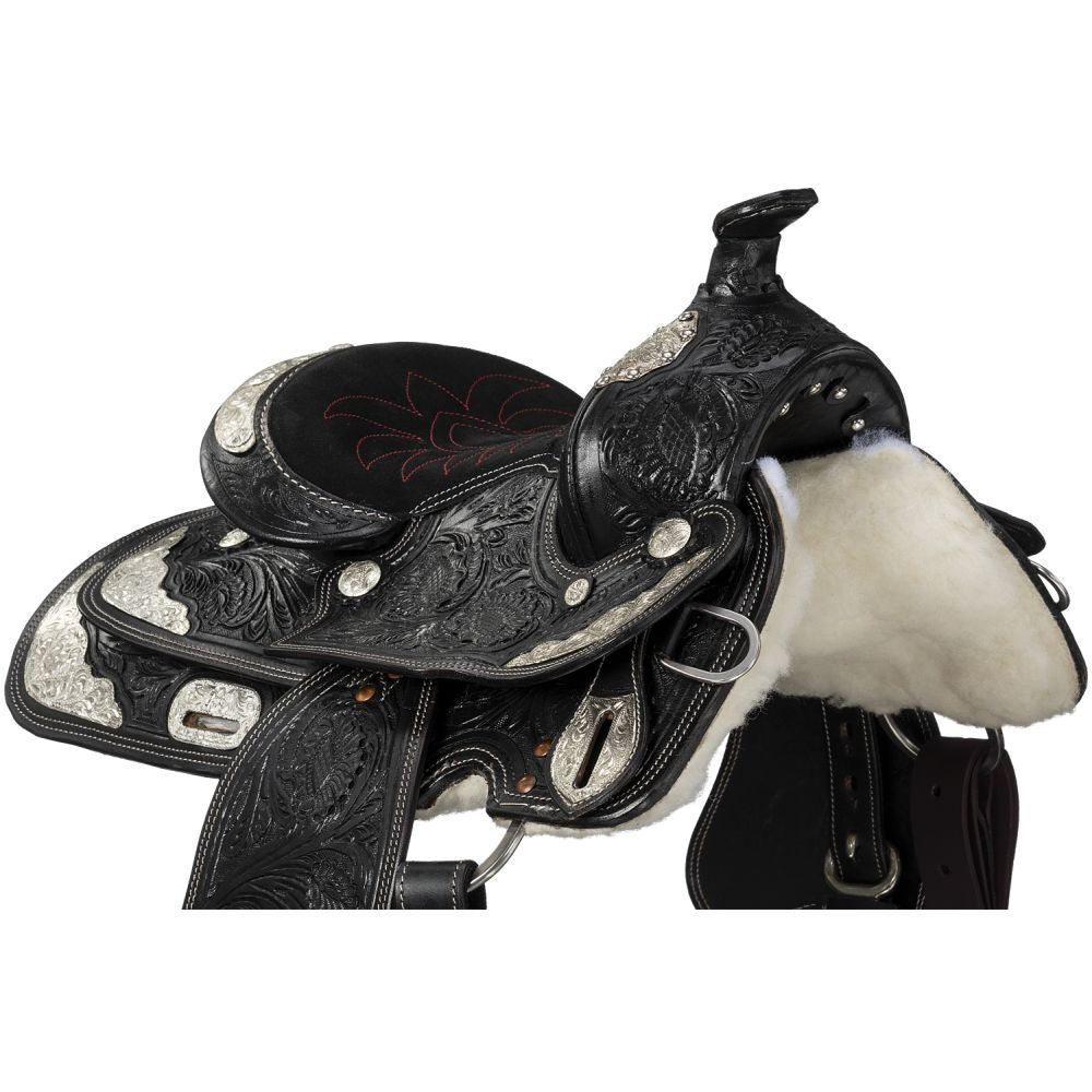 King Series Youth McCoy Trail Saddle with Silver