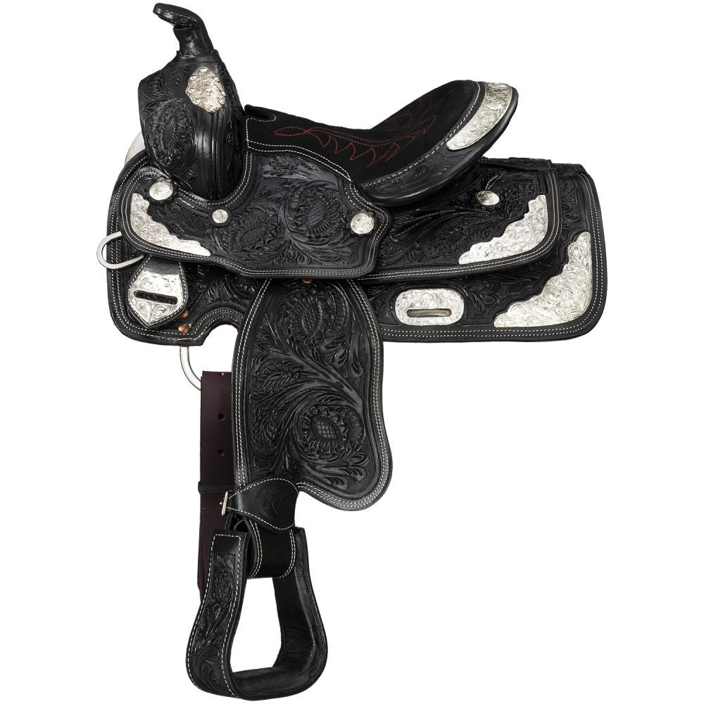King Series Youth McCoy Trail Saddle with Silver