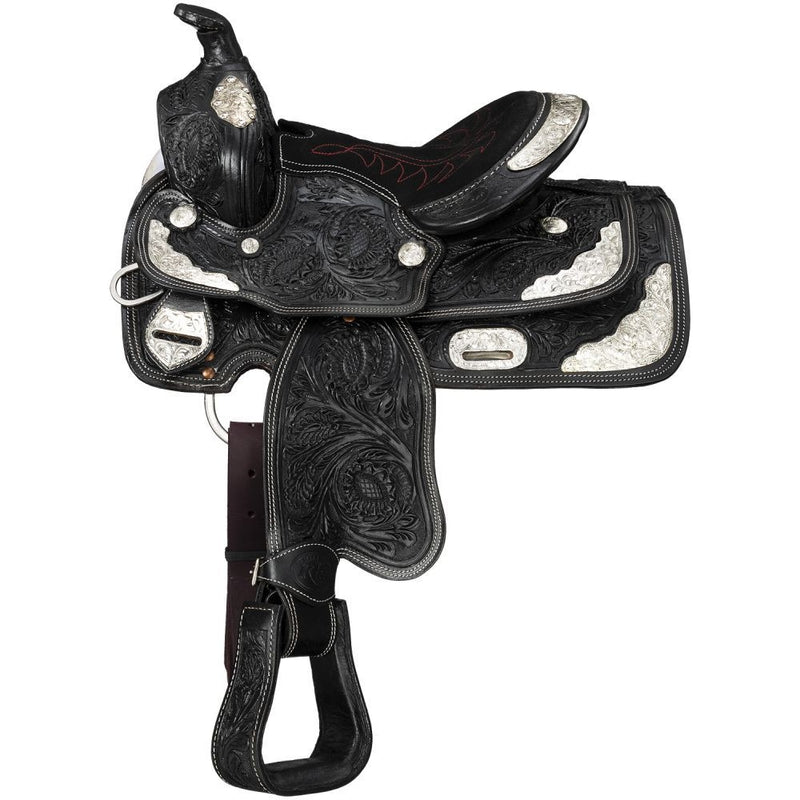 King Series Youth McCoy Trail Saddle with Silver