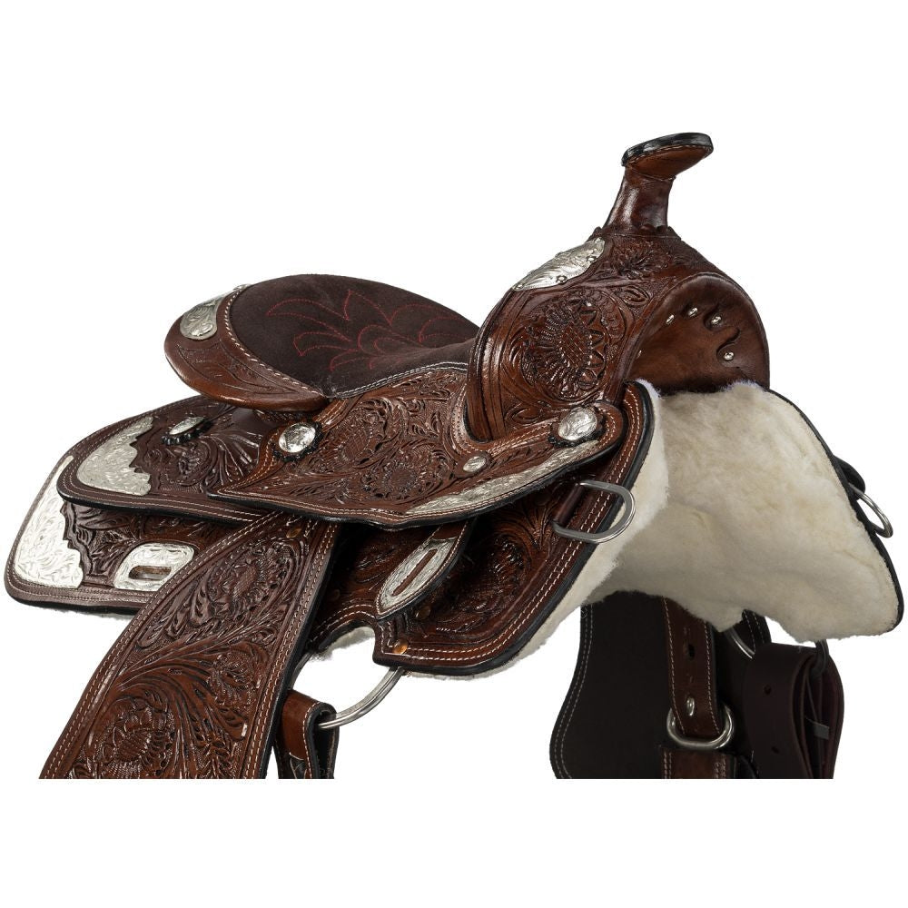 King Series Youth McCoy Trail Saddle with Silver
