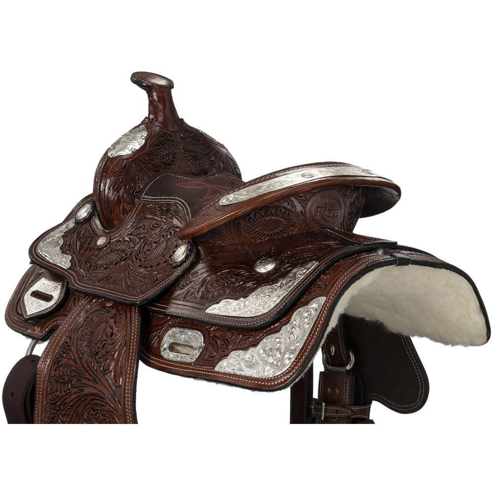 King Series Youth McCoy Trail Saddle with Silver