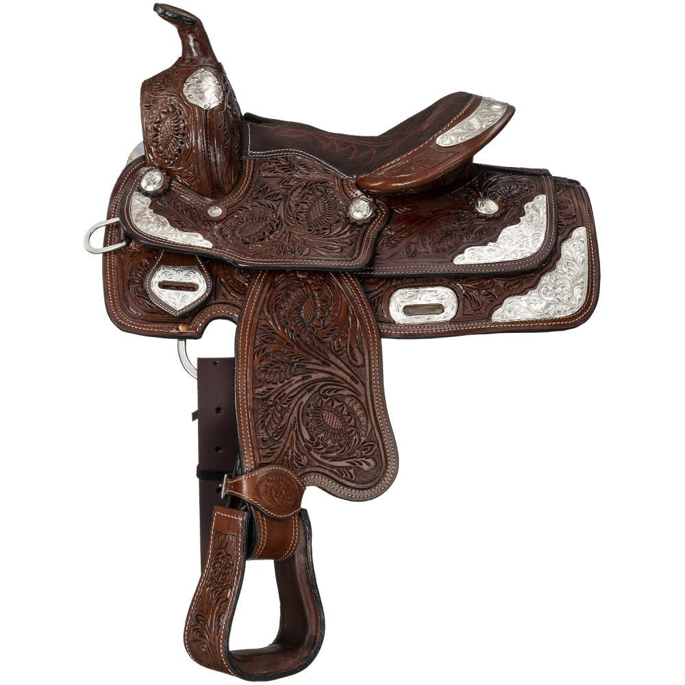 King Series Youth McCoy Trail Saddle with Silver