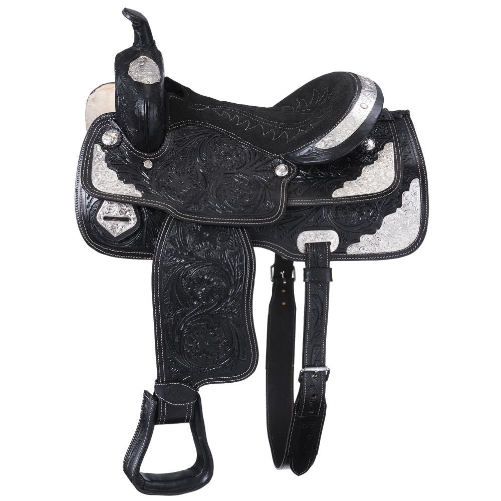 King Series Mccoy Trail Saddle With Silver