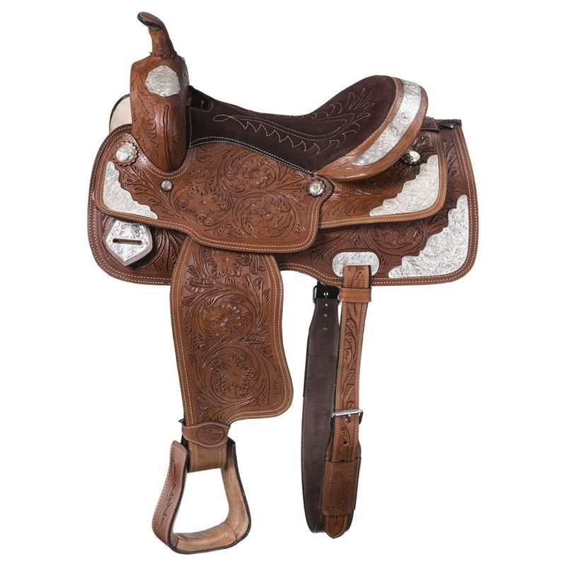 King Series Mccoy Trail Saddle With Silver