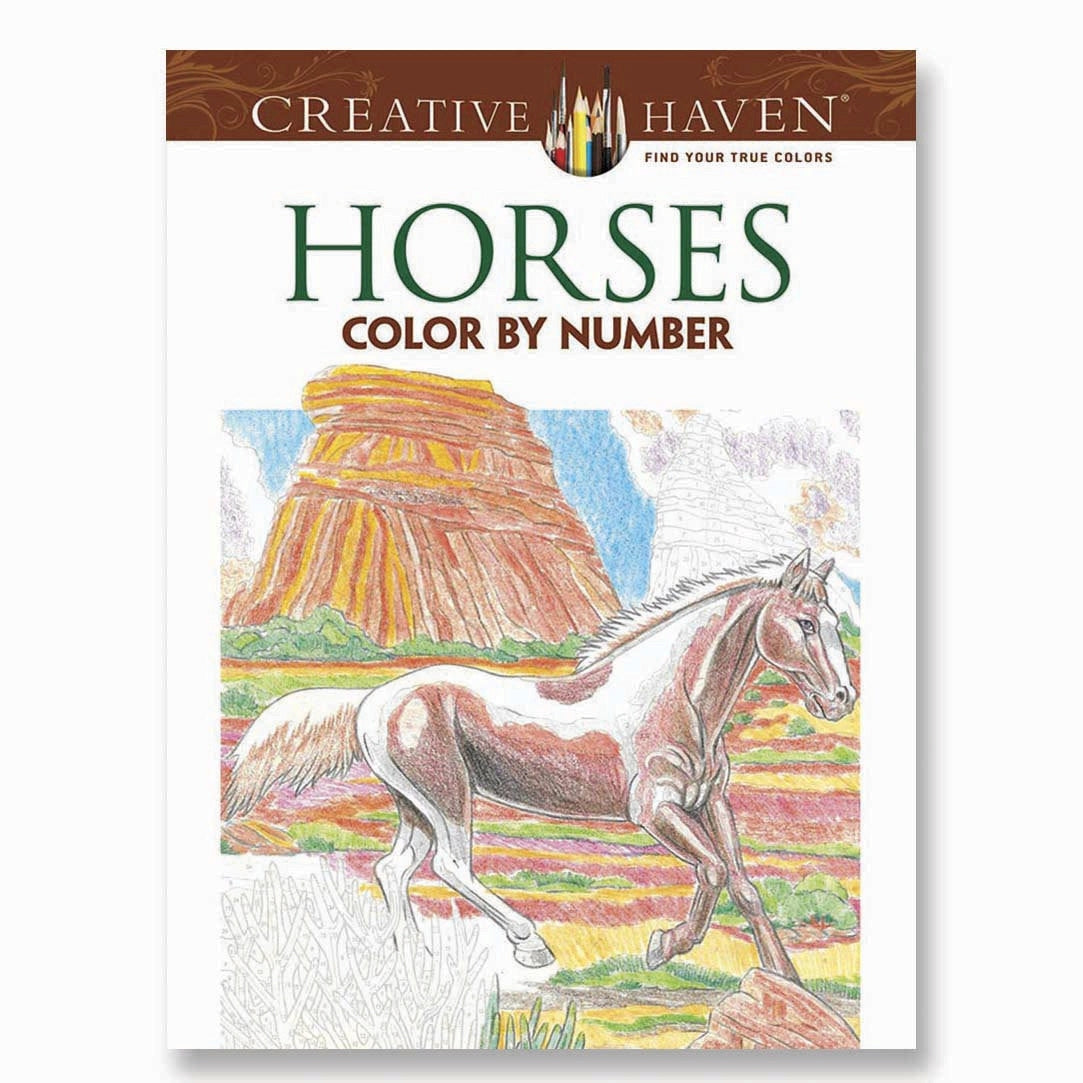 Horses Color By Number