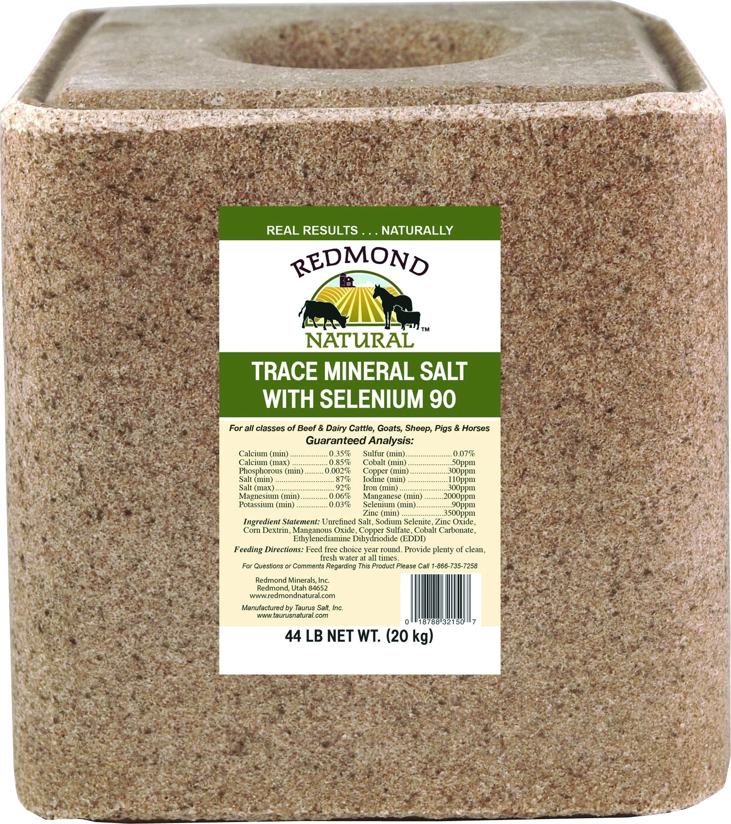 Redmond Trace Mineral Salt With Selenium 90