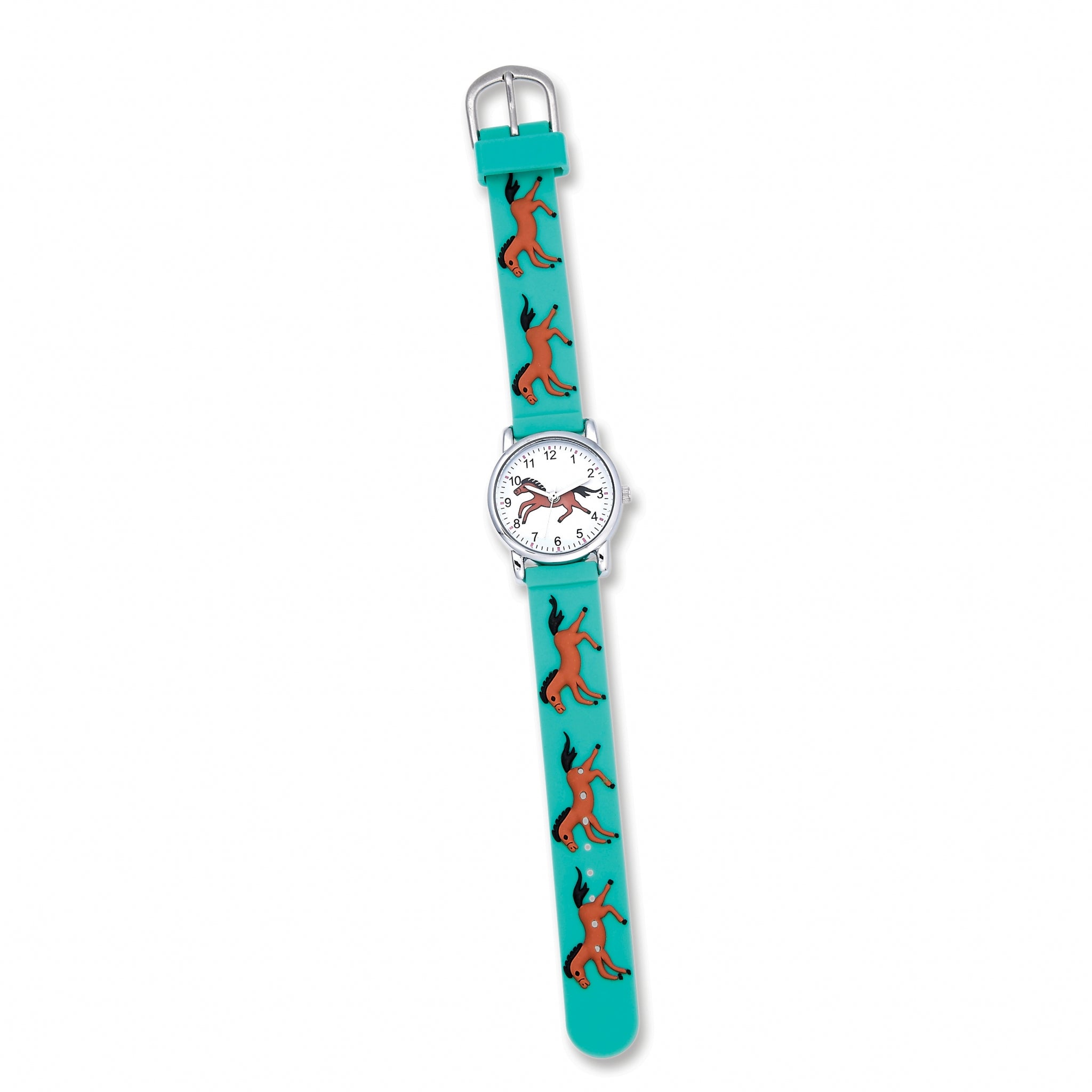 Aqua Watch With Bay Horse