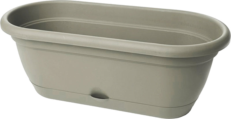 Bloem Lucca Window Box 18in Black