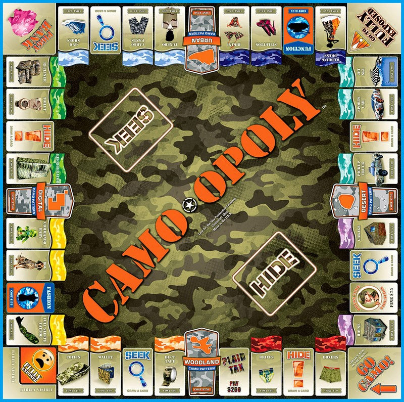 CAMO-OPOLY: The Board Game