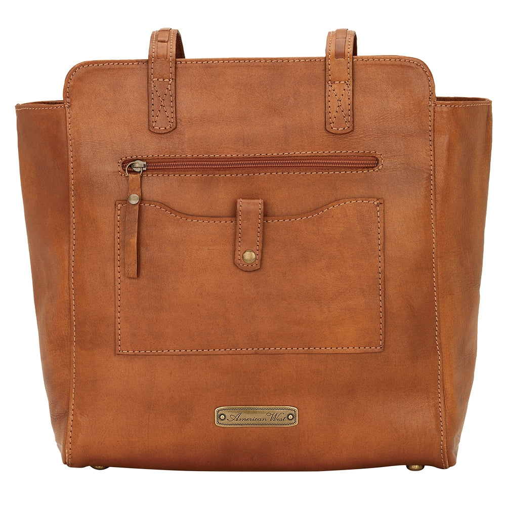 AMERICAN WEST Amber Waves Zip Top Tote