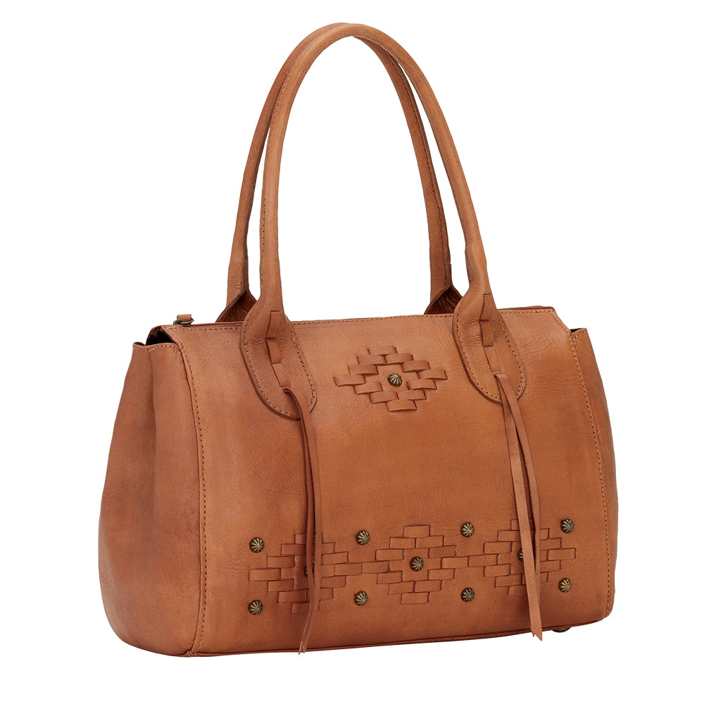 AMERICAN WEST Amber Waves Zip-top Satchel