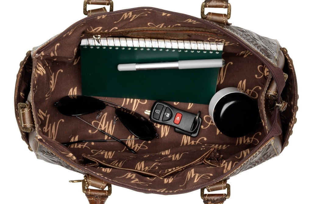AMERICAN WEST Amber Waves Zip-top Satchel