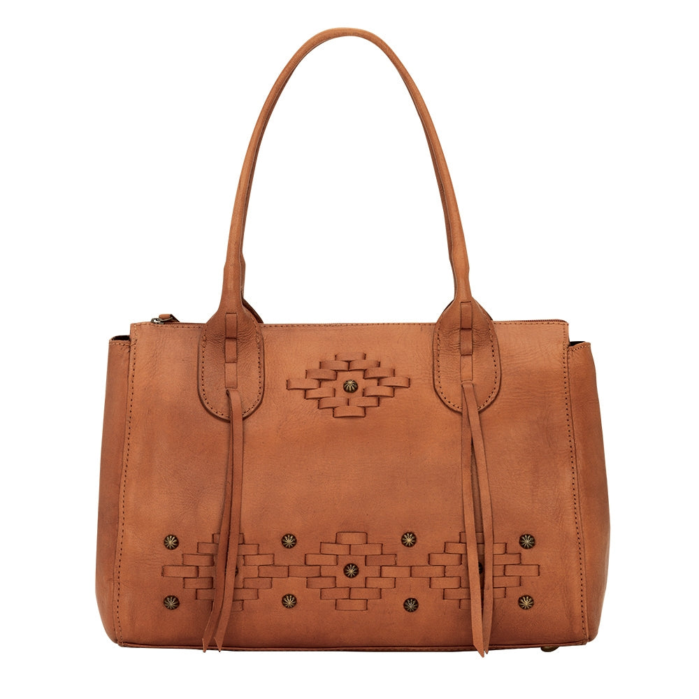 AMERICAN WEST Amber Waves Zip-top Satchel