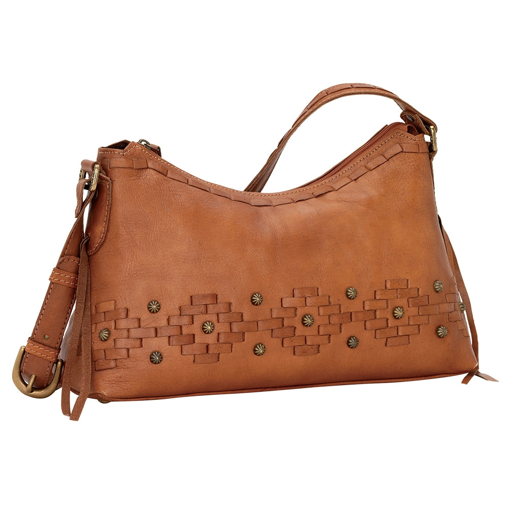 AMERICAN WEST Amber Waves Zip-Top Shoulder Bag