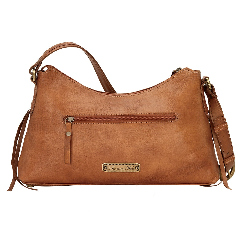 AMERICAN WEST Amber Waves Zip-Top Shoulder Bag