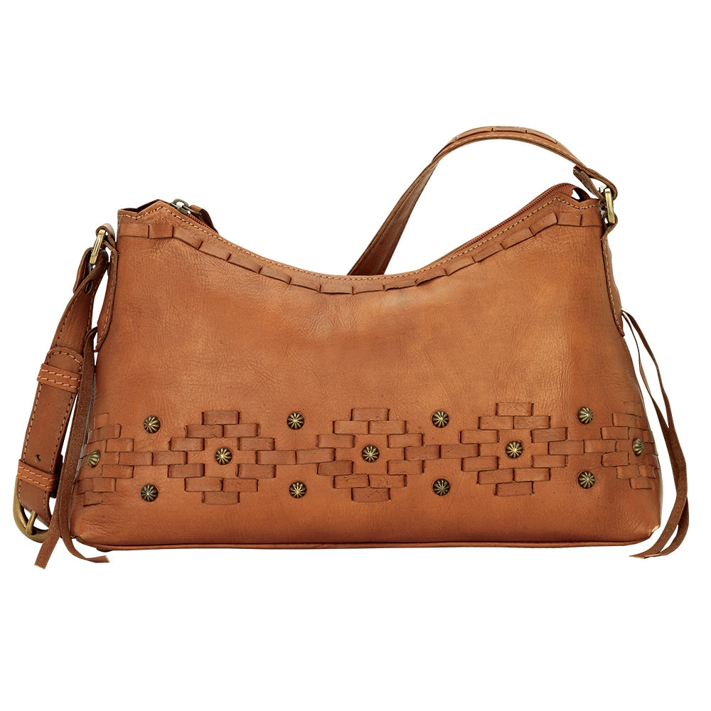 AMERICAN WEST Amber Waves Zip-Top Shoulder Bag