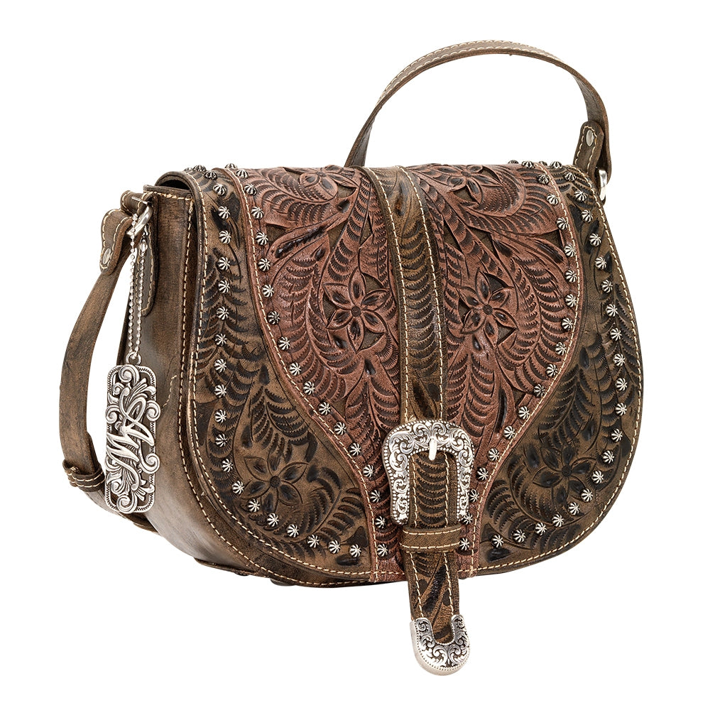 AMERICAN WEST Blazing Saddle Crossbody Bag - Dusty Rose