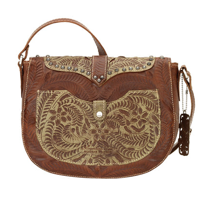 AMERICAN WEST Blazing Saddle Crossbody Bag - Dusty Rose