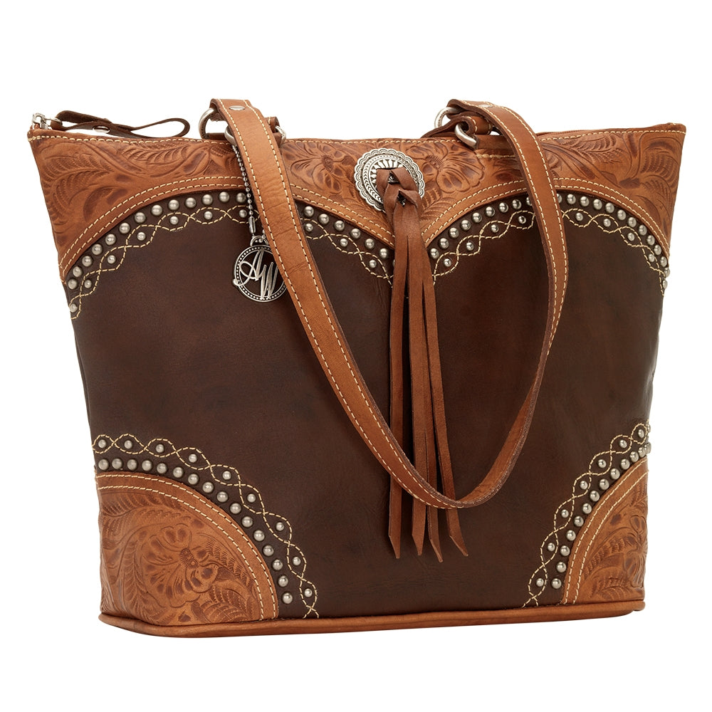 AMERICAN WEST Chestnut Ridge Zip-Top Bucket Tote