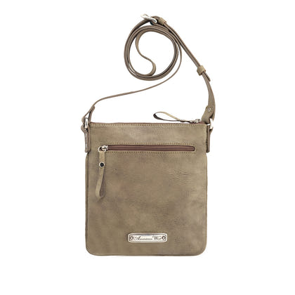AMERICAN WEST Moon Dancer Crossbody Bag/Wallet - Rose/Sand