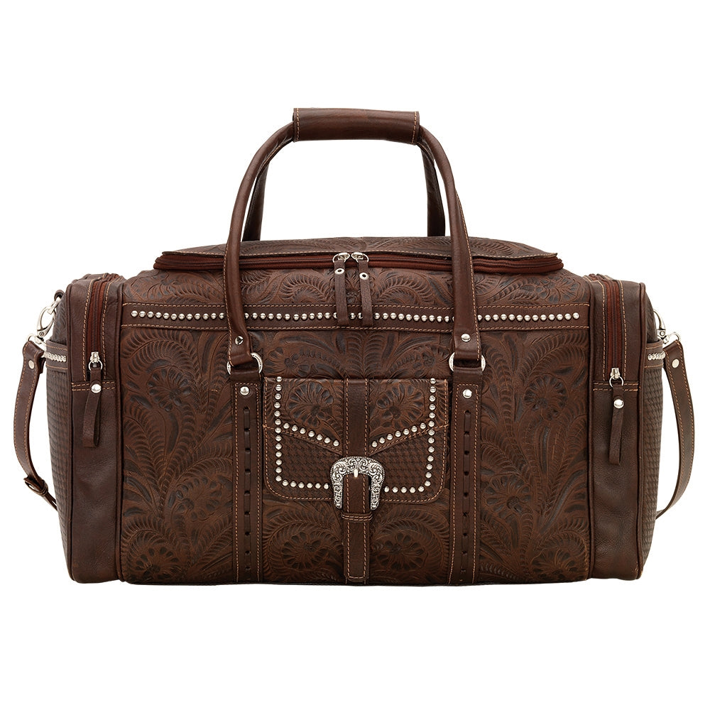 AMERICAN WEST Stampede Zip Around Rodeo Bag