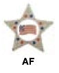 Tail Tamer Equine Body Bling American Flag and Stars