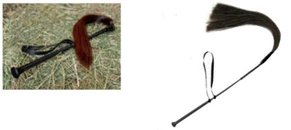 Tail Tamer Fly Tamer Colored Fly Whip