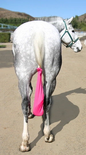 Tail Tamer Lycra Tail Bag Hot Pink