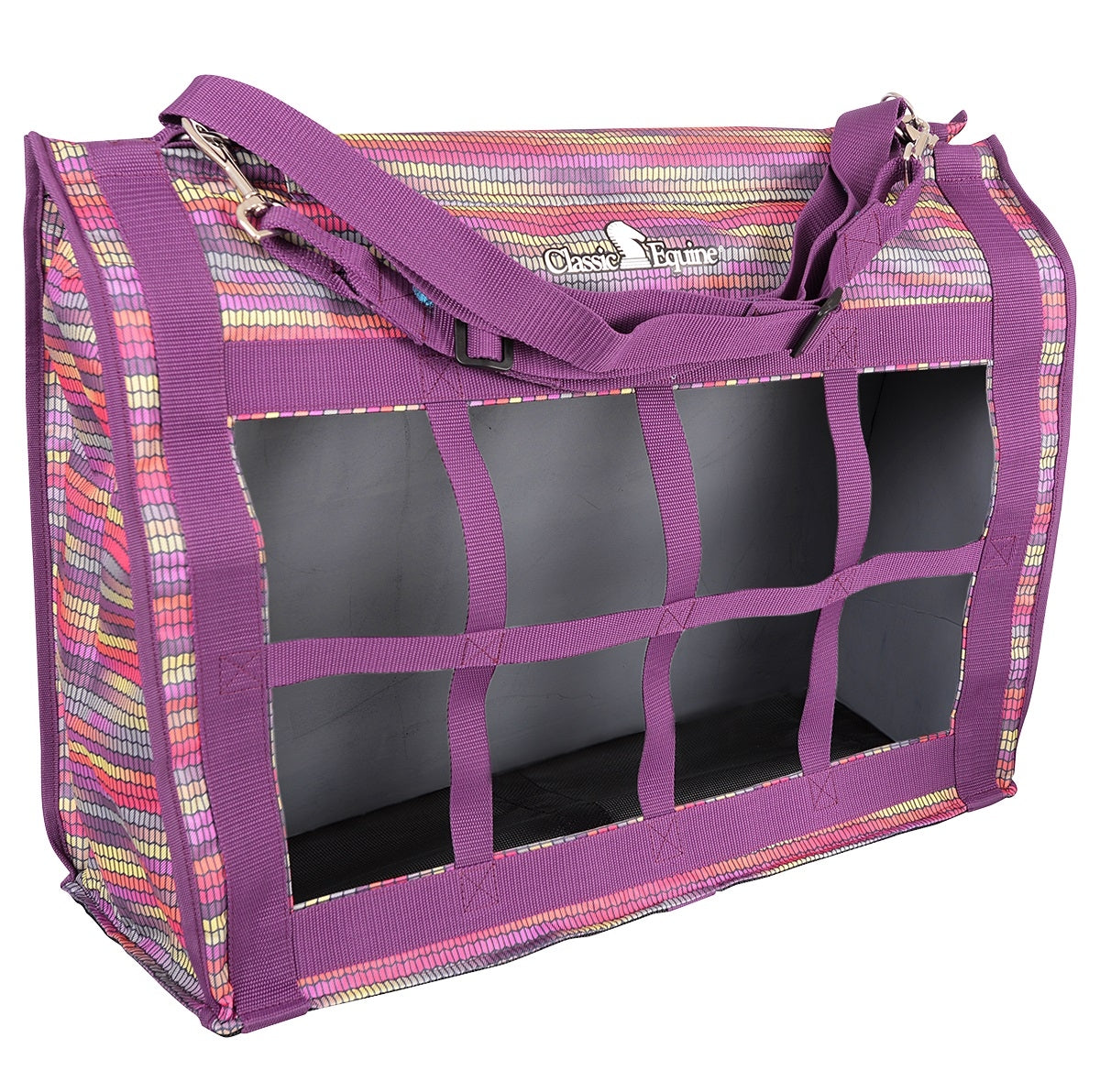 Classic Equine Topload Hay Bag - Serape