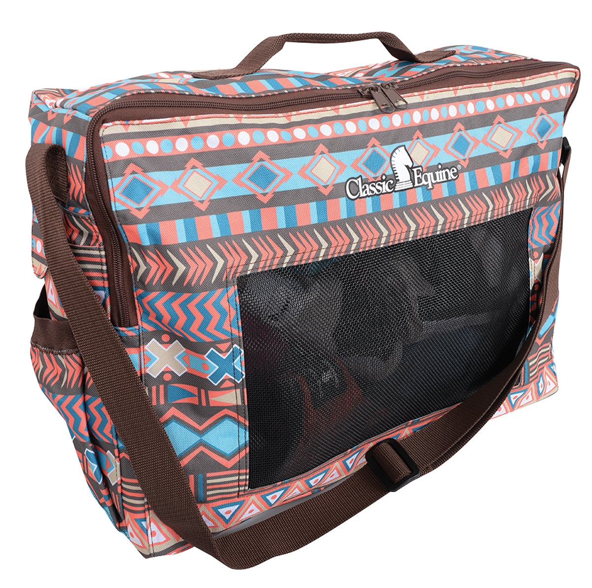 Classic Equine Boot Accessory Tote - Coral Knight