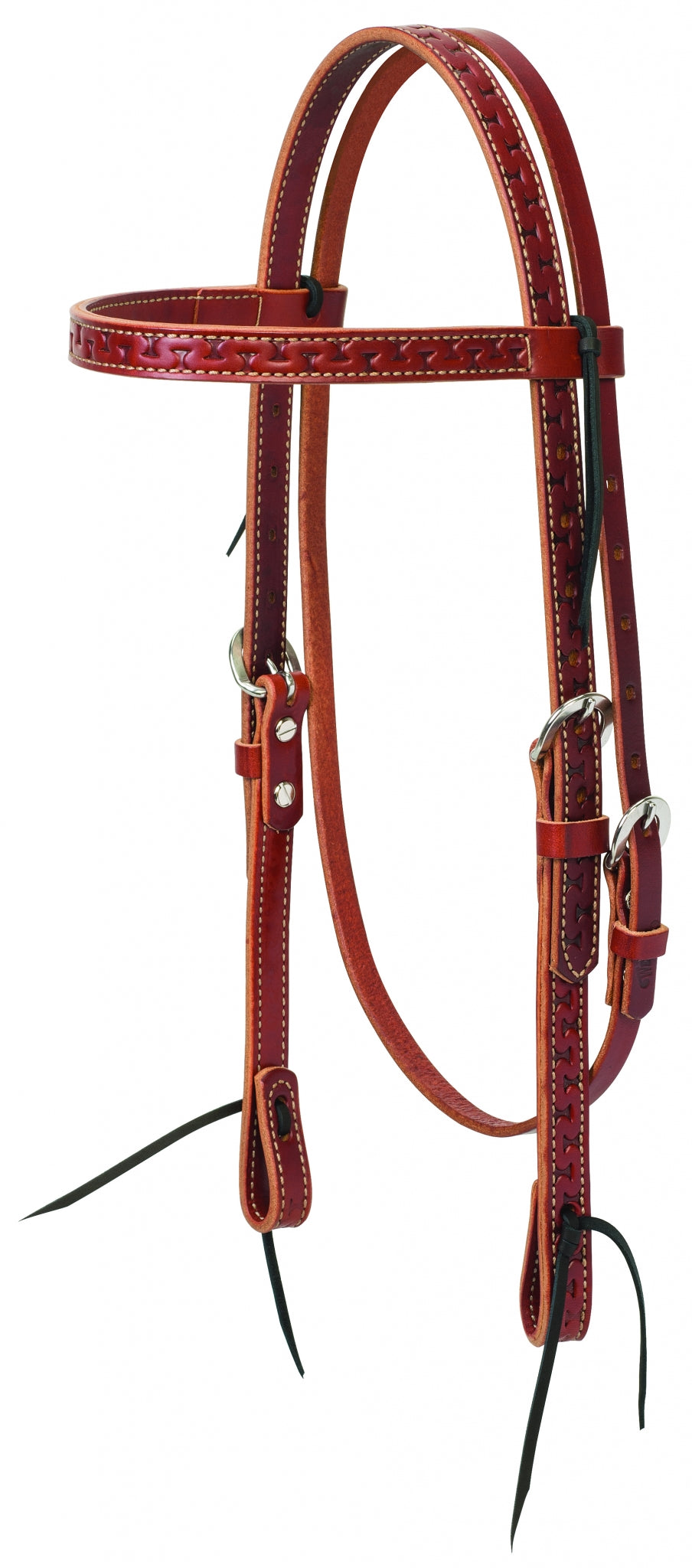 Weaver Carlos Hand Tooled Browband Headstall