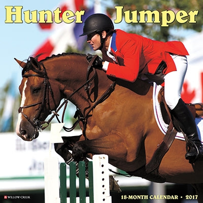 Hunter & Jumper 2017 18 Month Calendar