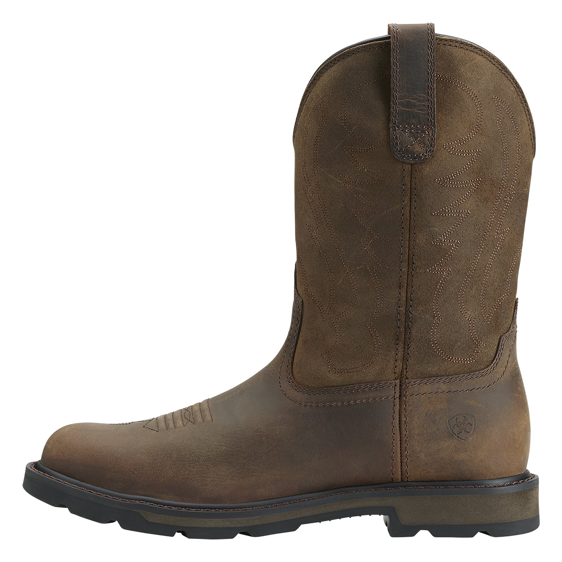 Ariat Mens Groundbreaker Pullon Boots - Brown