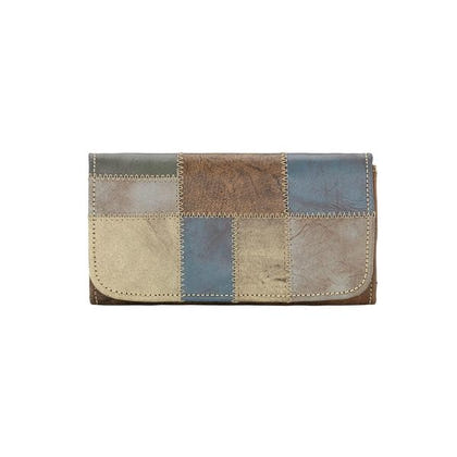 American West Groovy Soul Ladies Tri-Fold Wallet