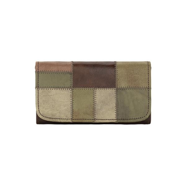 American West Groovy Soul Ladies Tri-Fold Wallet