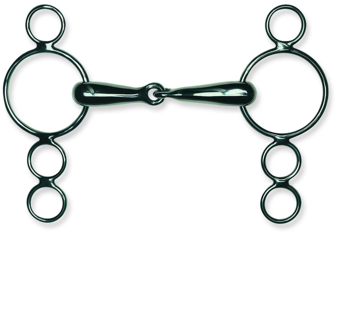 Metalab Jointed 22 MM Continental 4 Ring Gag