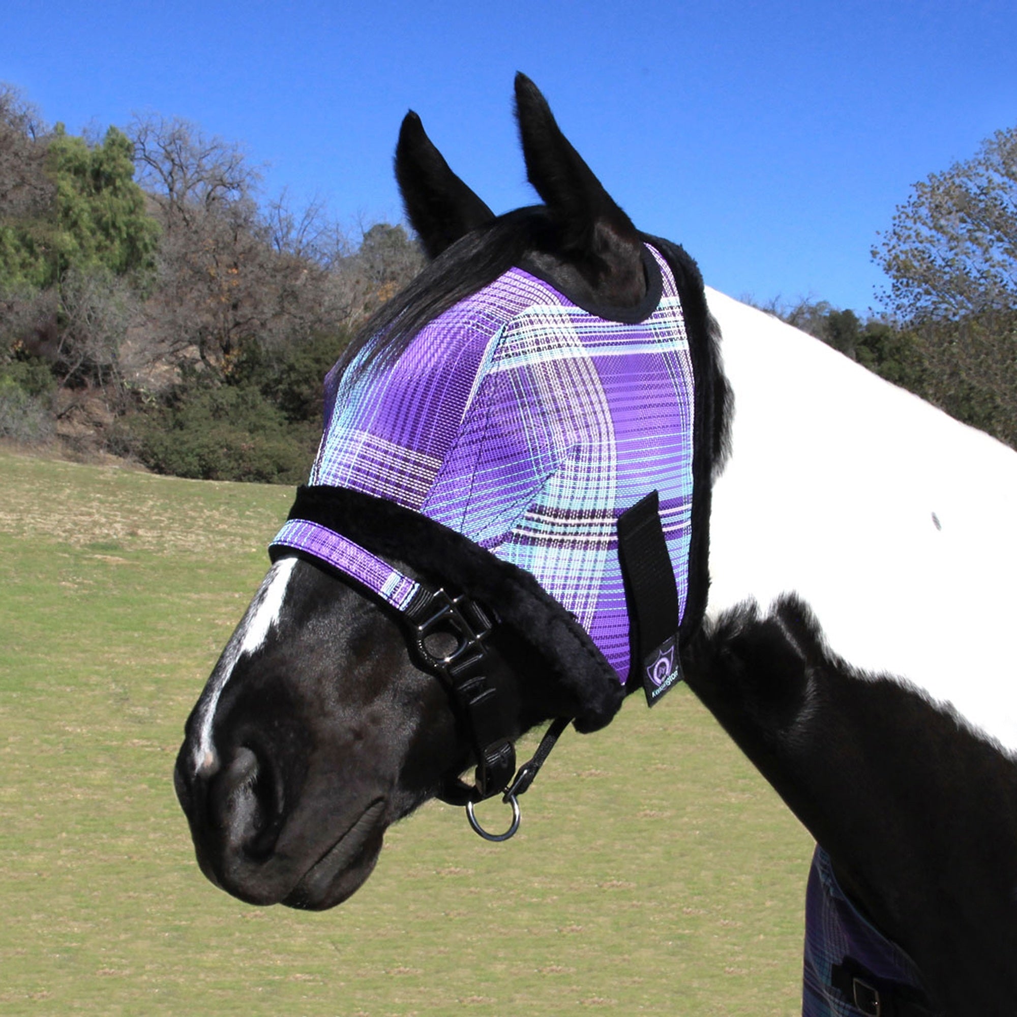 Kensington Fly Mask with Fleece Trim
