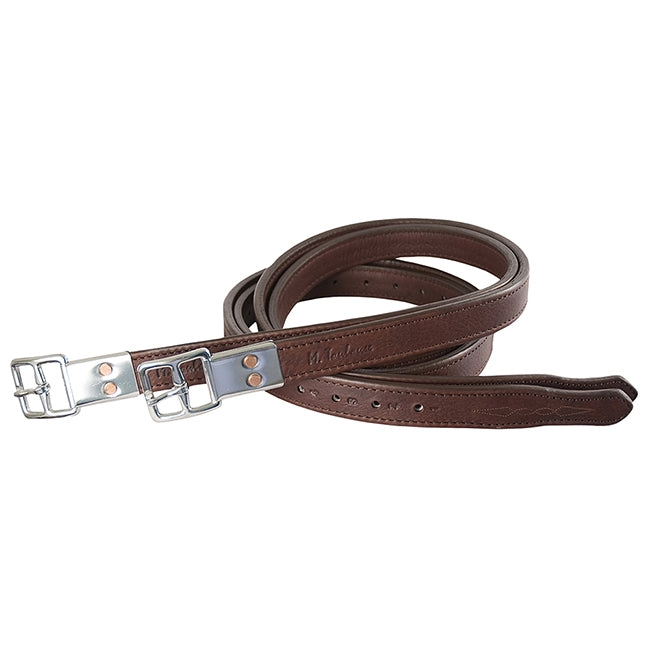 M. Toulouse Platinum Double Leather Stirrup Leathe