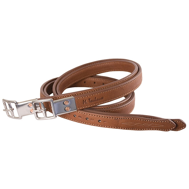 M. Toulouse Platinum Double Leather Stirrup Leathe