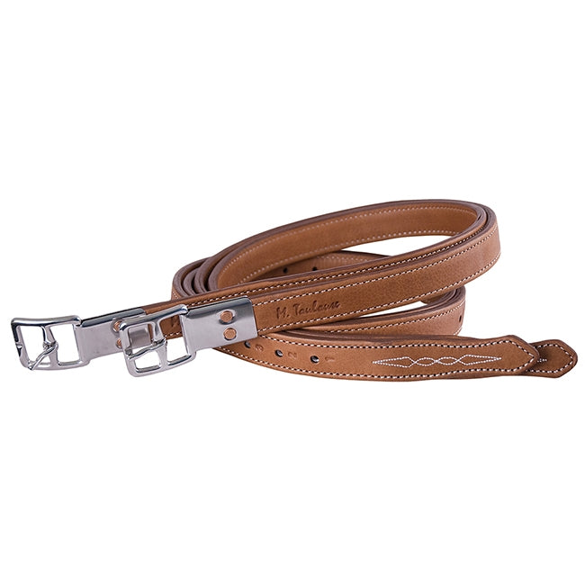 M. Toulouse Platinum Double Leather Stirrup Leathe