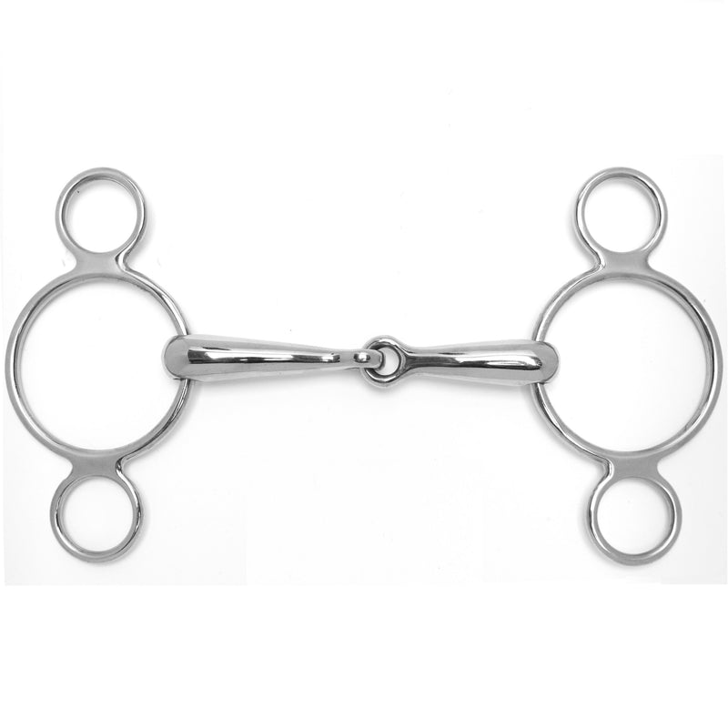 Toklat 3-Ring Continental Gag Snaffle - 18Mm 5
