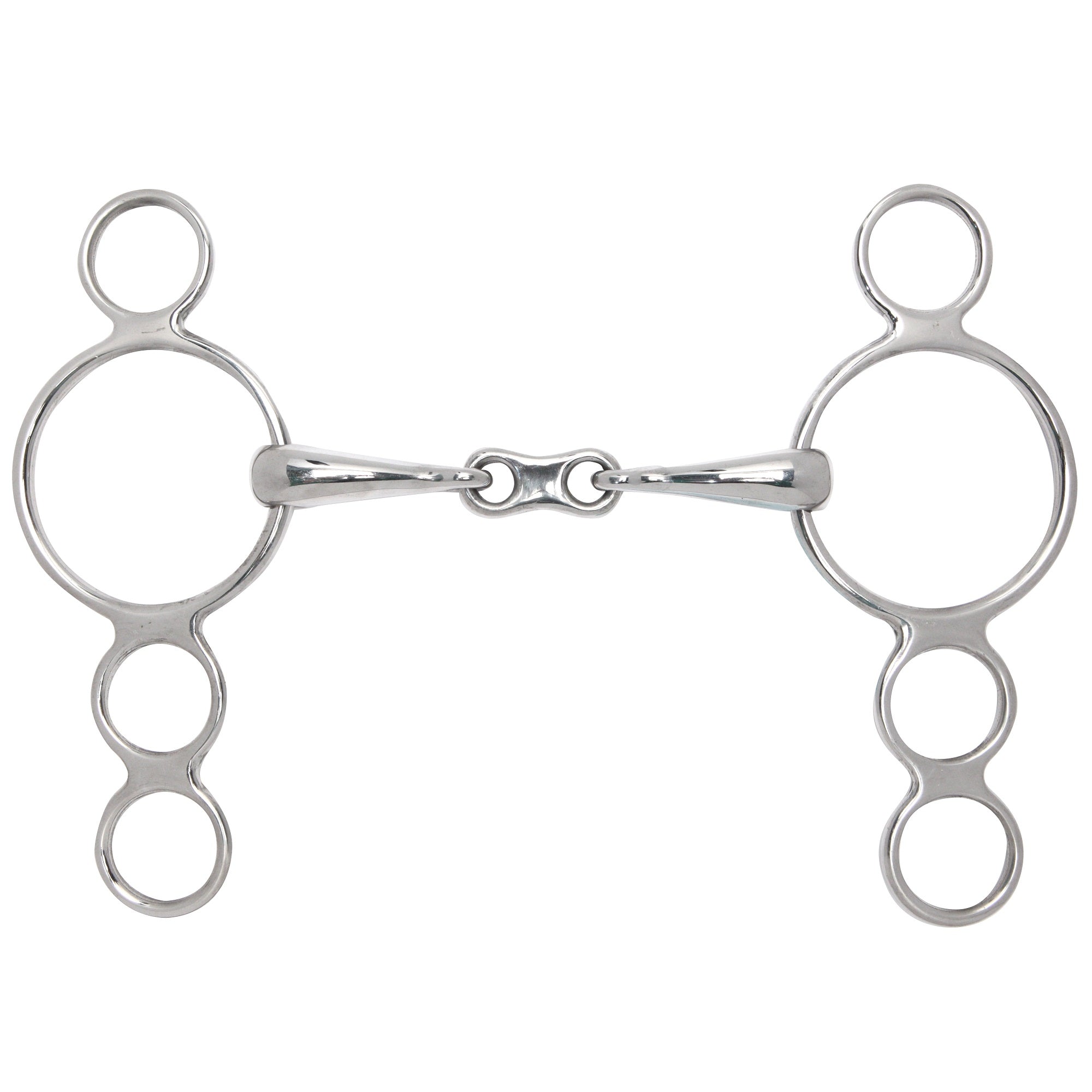 Toklat 3Ring Contin French Link Gag Bit - 21mm 5